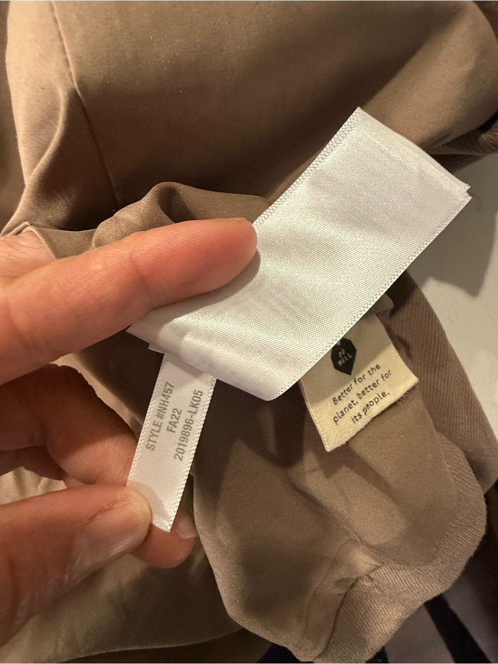 Madewell Women's Lightweight Brown Blazer Jacket. - Picture 7 of 8